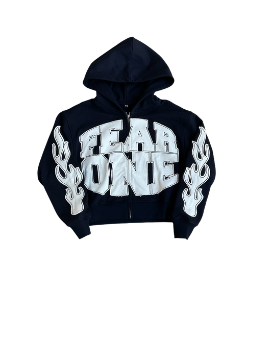 FearOne Black Zip-up