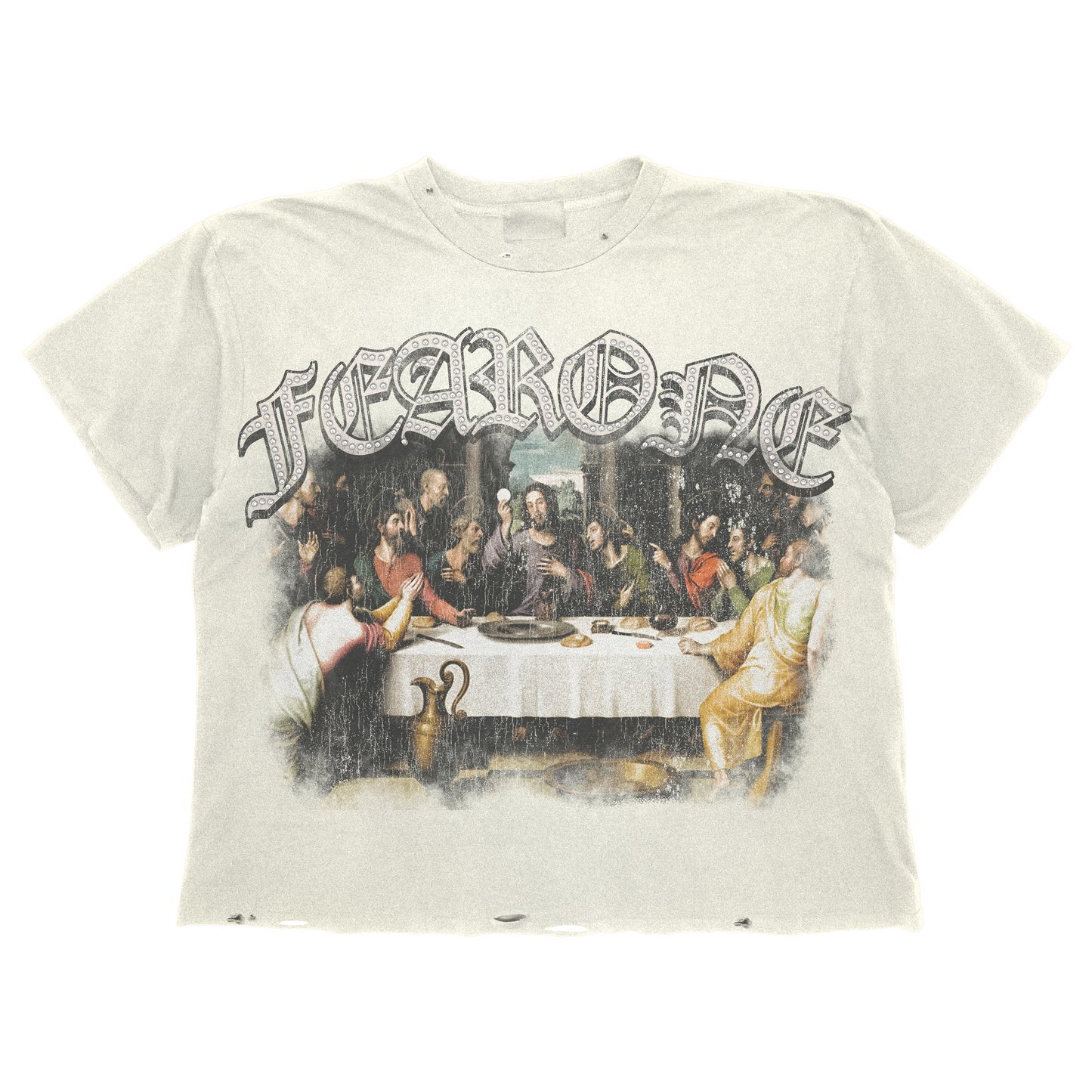 White Last Supper Tee